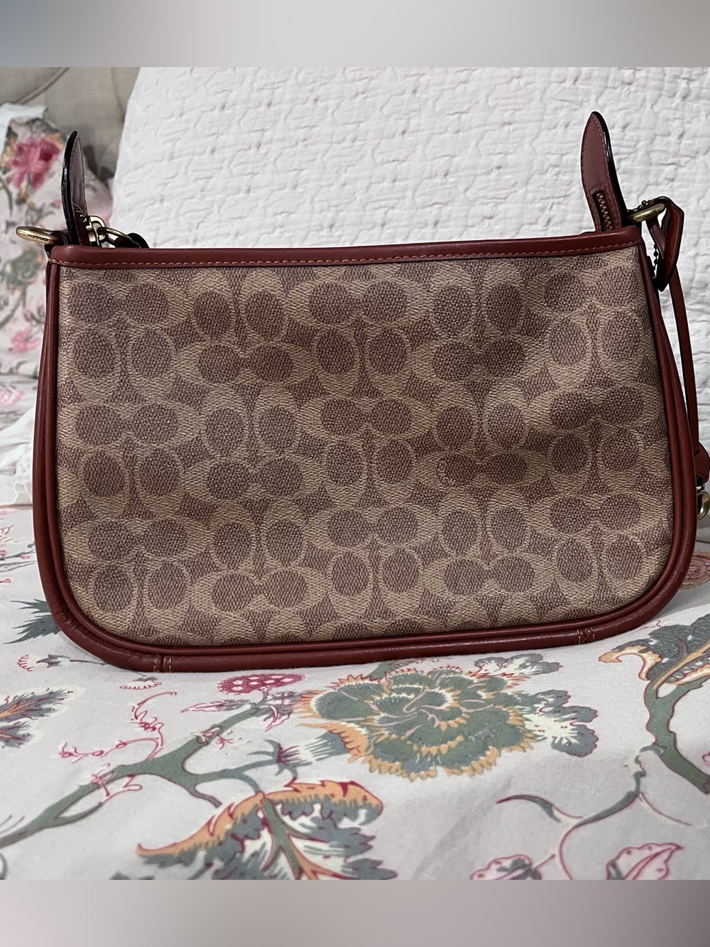 Coach Cary Crossbody Signature Canvas Bag